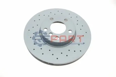 Диск гальмівний (передній) BMW X5 (E70) 06-13/X6 (E71/E72) 07-14 (332x30) (з отворами) (вент.) ZIMMERMANN 150344752 Купити в Україні