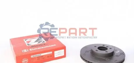 Диск гальмівний (передній) BMW X5 (E70) 06-13/X6 (E71/E72) 07-14 (R) (332x30) (з прорезом) (вент.) ZIMMERMANN 150344755 Купити в Україні