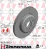 Диск тормозной BMW 5 F10 10- TYŁ Тормозной диск ZIMMERMANN (150348032) изображение 2