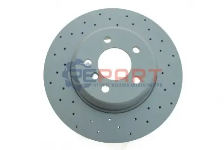 Фото 1 — Диск гальмівний (задній) BMW 5 (F10/F11)/6 (F06/F13)/7 (F01-04) 09- (345x24) (з отворами) (вент.) ZIMMERMANN (150348052) Фото Диск гальмівний (задній) BMW 5 (F10/F11)/6 (F06/F13)/7 (F01-04) 09- (345x24) (з отворами) (вент.) ZIMMERMANN (150348052) зображення 1