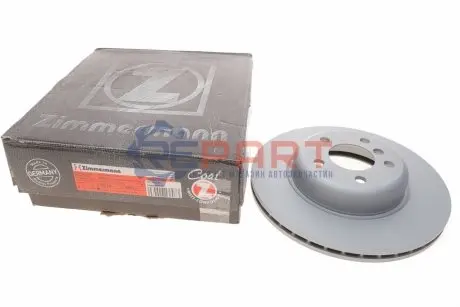 Фото 1 — Диск гальмівний (передній) BMW 5 (F10/F11) 10- (330x24) (з покриттям) (вентильований) ZIMMERMANN (150348220) Фото Диск гальмівний (передній) BMW 5 (F10/F11) 10- (330x24) (з покриттям) (вентильований) ZIMMERMANN (150348220) зображення 1