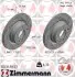 Гальмівний диск BLACK Z ZIMMERMANN (150349853) зображення 1