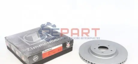 Фото Диск гальмівний (передній) Nissan X-Trail/Renault Koleos 14- (320x28) (з покриттям) (вентильований) ZIMMERMANN (200253320) зображення 1