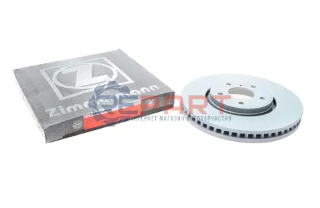 Фото 1 — Диск гальмівний (передній) Infiniti EX/FX/M 03- (320x34) ZIMMERMANN (200254420) Фото Диск гальмівний (передній) Infiniti EX/FX/M 03- (320x34) ZIMMERMANN (200254420) зображення 1