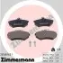Колодки гальмівні (передні) Seat Cordoba/Ibiza 93-02 ZIMMERMANN (201681601) зображення 1