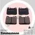 Тормозные колодки, дисковый тормоз.) ZIMMERMANN (203921501) изображение 1