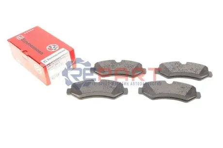 Колодки гальмівні (задні) MB Sprinter (907,910) 211-519 CDI 18- (Brembo) ZIMMERMANN 20747.200.1 Купити в Україні