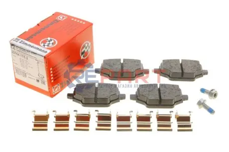 Фото Комплект тормозных колодок ZIMMERMANN (20764.175.2) изображение 1