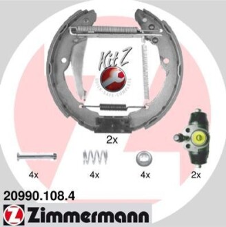 Тормозные колодки.) ZIMMERMANN 209901084 (фото 1)