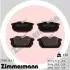 Тормозные колодки, дисковый тормоз.) ZIMMERMANN (211031451) изображение 1