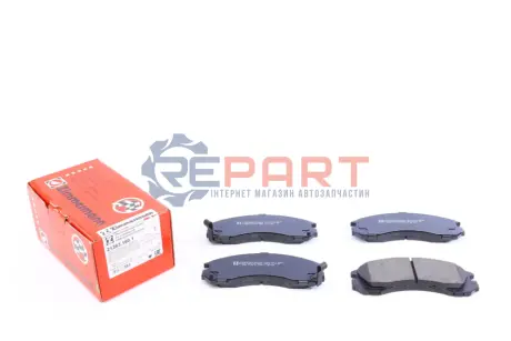 Колодки гальмівні (передні) Mitsubishi Outlander/Lancer/Pajero 90- (Akebono) ZIMMERMANN 213631601 Купити в Україні