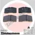 Гальмівні колодки ZIMMERMANN (214021751) зображення 1