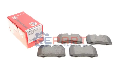 Колодки гальмівні (передні) BMW 7 (E38) 94-01/8 (E31) 90-99 (Brembo) ZIMMERMANN 214711751 Купити в Україні