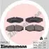 Гальмівні колодки, дискове гальмо (набір) ZIMMERMANN (214811551) зображення 1