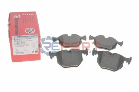 Колодки гальмівні (задні) BMW 3/5/X3/X5 97- (Ate-Teves) ZIMMERMANN 214871701 Купити в Україні