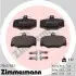Гальмівні колодки, дискове гальмо (набір) ZIMMERMANN (215451551) зображення 1
