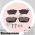 Тормозные колодки, дисковый тормоз.) ZIMMERMANN (218611701) изображение 1