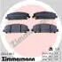 Фото Колодки гальмівні (передні) Infiniti Qx56 5.6 03-10 ZIMMERMANN (220421801) зображення 1