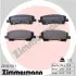 Фото Колодки тормозные дисковые (комплект 4 шт.)) ZIMMERMANN (22112.170.1) изображение 1