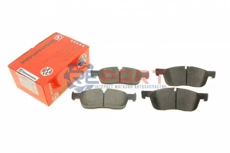 Колодки гальмівні (передні) Land Rover Discovery/Range Rover 2.0D 11- (Ate) ZIMMERMANN 221461801 Купити в Україні