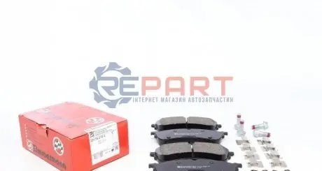 Колодки гальмівні (передні) VW Crafter 2.0TDI 16- (CBI) (177.55x70.8x20.7) (з аксесуарами) ZIMMERMANN 221782102 Купити в Україні