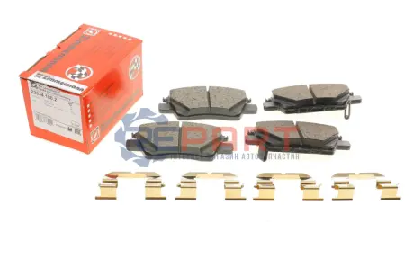 Колодки гальмівні (передні) Opel Ampera-E 17-19/Chevrolet Bolt/Volt 15- (Brembo) (з датчиком) ZIMMERMANN 223341802 Купити в Україні