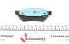 Колодки гальмівні (задні) Mazda 6 2.0/2.5 12- (Trw) (з датчиком) ZIMMERMANN (223491551) зображення 4