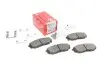 Фото Колодки гальмівні (передні) Hyundai Santa Fe IV/Kia Sorento 2.0-3.3 15 ZIMMERMANN (223781702) зображення 1