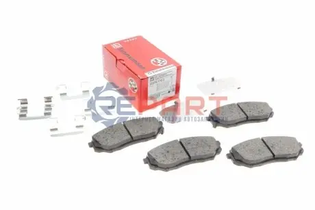 Колодки гальмівні (передні) Hyundai Santa Fe IV/Kia Sorento 2.0-3.3 15- ZIMMERMANN 223781702 Купити в Україні