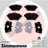 Комплект тормозных колодок ZIMMERMANN (224371651) изображение 5