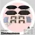 Тормозные колодки дисковые ZIMMERMANN (228042002) изображение 1