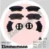 Гальмівні колодки ZIMMERMANN (228241501) зображення 1