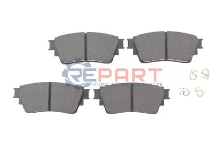 Колодки гальмівні (задні) Mitsubishi Eclipse Cross 17-/Outlander 1.5-3.0 12 ZIMMERMANN 228641402 Купить в Украине