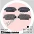 Фото Колодки гальмівні дискові (комплект 4 шт) ZIMMERMANN (22994.145.1) зображення 1