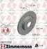 Тормозной диск ZIMMERMANN (230237120) изображение 1
