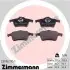 Тормозные колодки, дисковый тормоз.) ZIMMERMANN (230761751) изображение 1