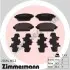 Колодки гальмівні (передні) Honda Accord/Nissan Primera P12 02 ZIMMERMANN (230941652) зображення 1