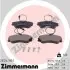 Тормозные колодки, дисковый тормоз.) ZIMMERMANN (231241901) изображение 1