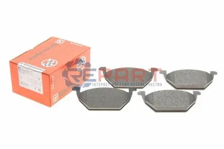 Колодки гальмівні (передні) Audi A3 97-03/Skoda Fabia I/VW Golf 97-08 (ушки вверх) (Ate-Teves) ZIMMERMANN 231301951 Купити в Україні