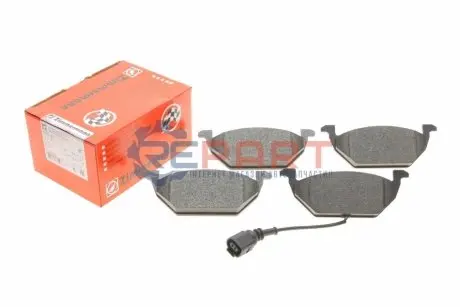 Колодки гальмівні (передні) VW Caddy 03-15 (Ate-Teves) (з датчиком) ZIMMERMANN 231311951 Купити в Україні