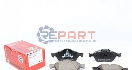Колодки гальмівні (передні) Renault Laguna II 01-07 (Ate-Teves) ZIMMERMANN 232151801 Купити в Україні