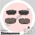 Тормозные колодки, дисковый тормоз.) ZIMMERMANN (232241651) изображение 1