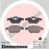 Тормозные колодки, дисковый тормоз.) ZIMMERMANN (232451801) изображение 1