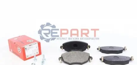 Колодки гальмівні (передні) Ford Mondeo III 00-07 (Bosch) ZIMMERMANN 232791851 Купити в Україні