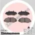 Тормозные колодки, дисковый тормоз.) ZIMMERMANN (233021801) изображение 1