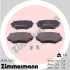 Колодки гальмівні (передні) Suzuki Grand Vitara 1.6-2.7 VVTi 98-06 ZIMMERMANN (233141451) зображення 1