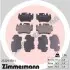 Тормозные колодки, дисковый тормоз.) ZIMMERMANN (233291701) изображение 1