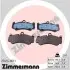 Гальмівні колодки ZIMMERMANN (234141681) зображення 1
