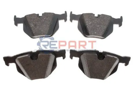 Колодки гальмівні (задні) BMW X5/X6 06- (Ate - Teves) ZIMMERMANN 234481701 Купити в Україні