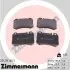 Гальмівні колодки ZIMMERMANN (234781651) зображення 1